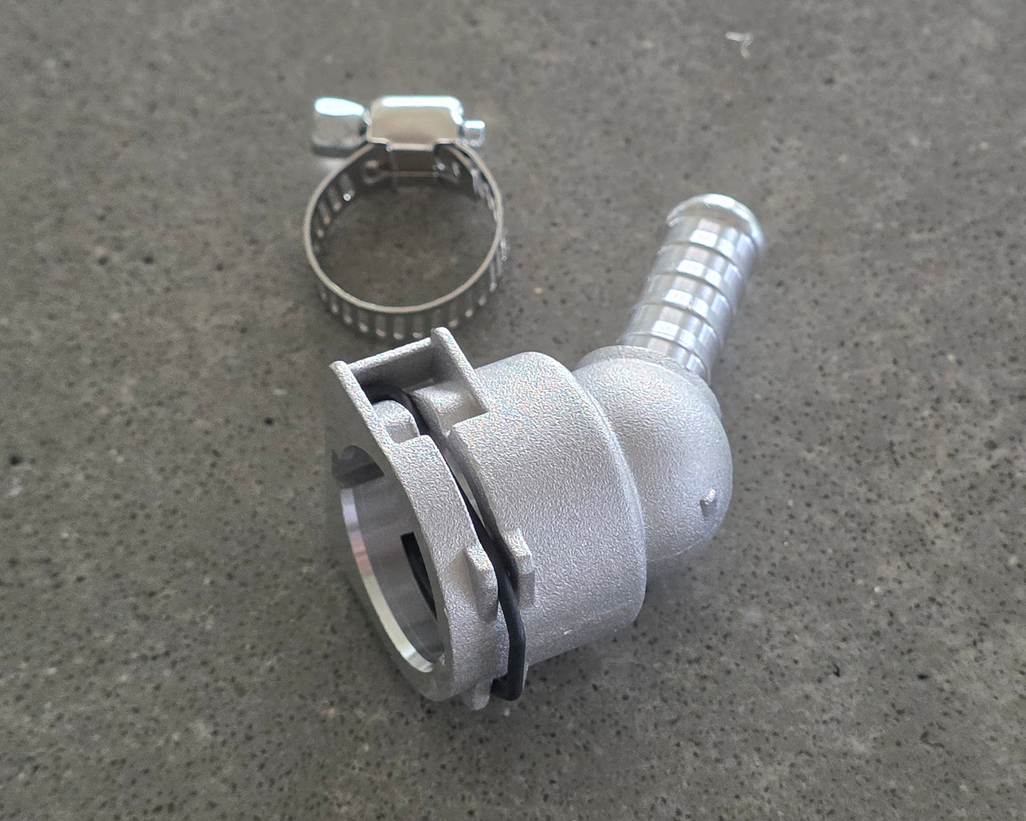 Turbo Coolant Return Line Aluminum Joint Upgrade for BMW B38, B48 - 11537643226 - 11538854735