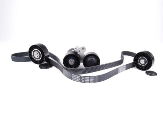 BMW N54 Drive Belt Kit - Tensioner - Pulleys - Belt