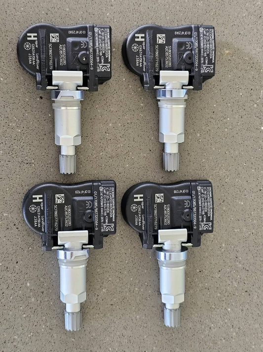 Set of 4 Jaguar Land Rover 433mhz TPMS Tyre Pressure Sensors